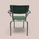 Vintage metal armchair.