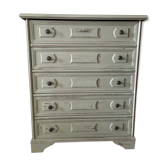 Commode patine vert sauge