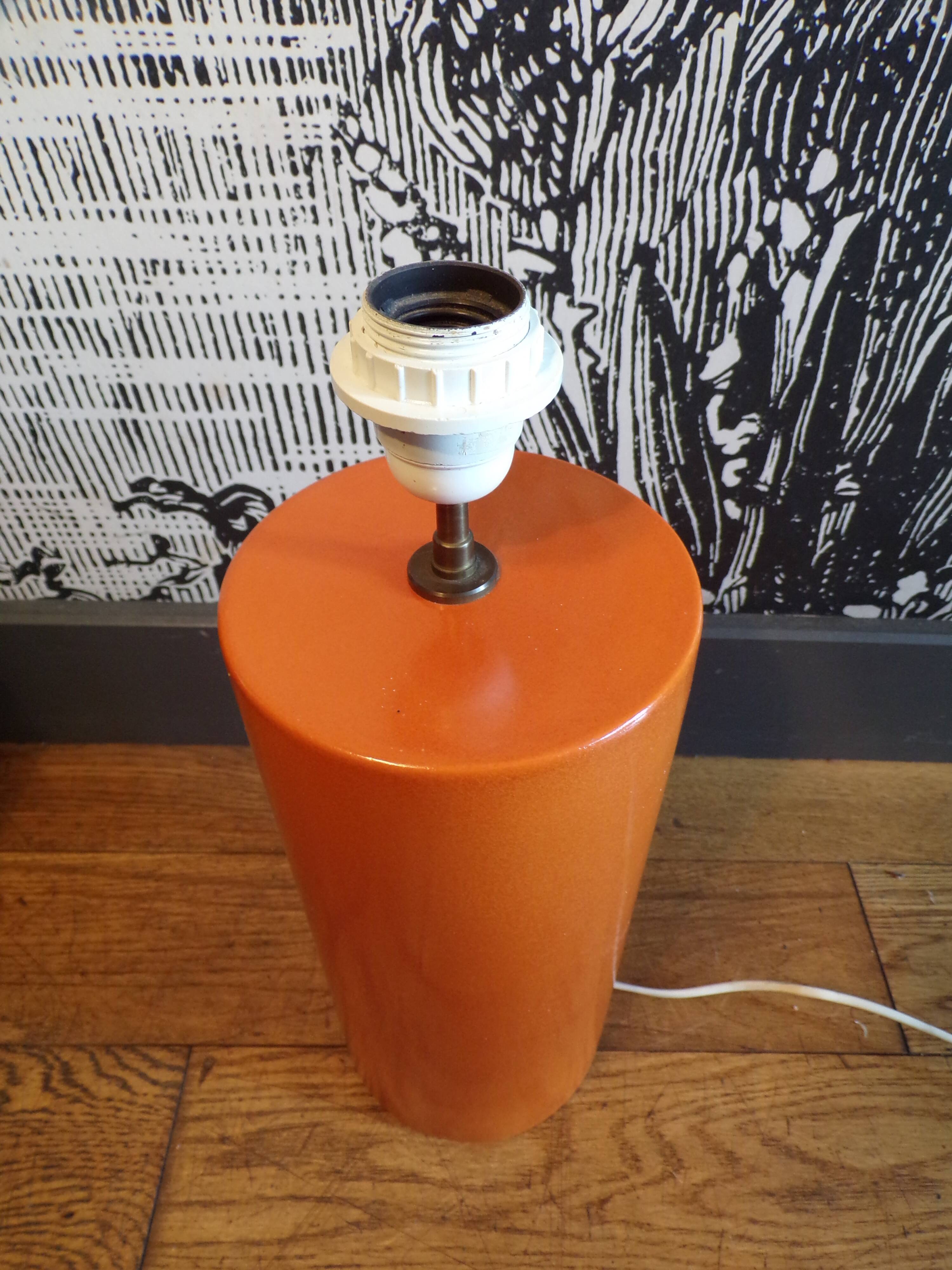 Lampe 1970 en céramique