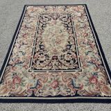 Carpet with knotted stitches in the style of Aubusson