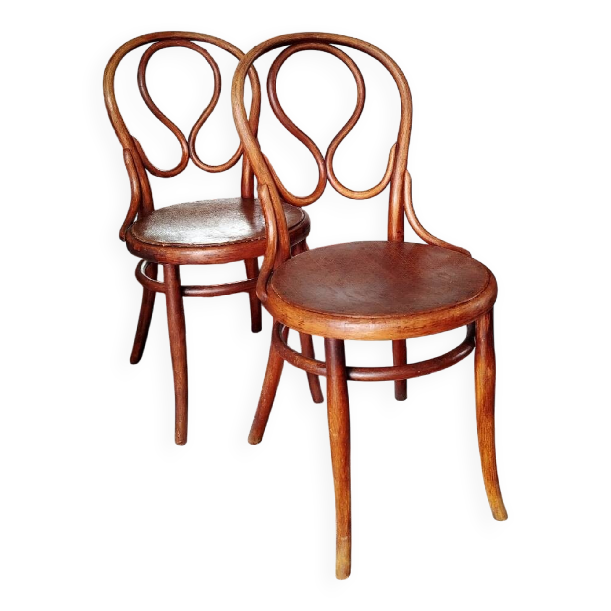 Thonet Omega chair pair