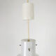 Suspension in white opaline Italy 1960