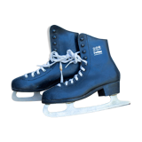 Old pair of black ice skates