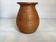 Ikebana style ceramic interior bamboo woven vase