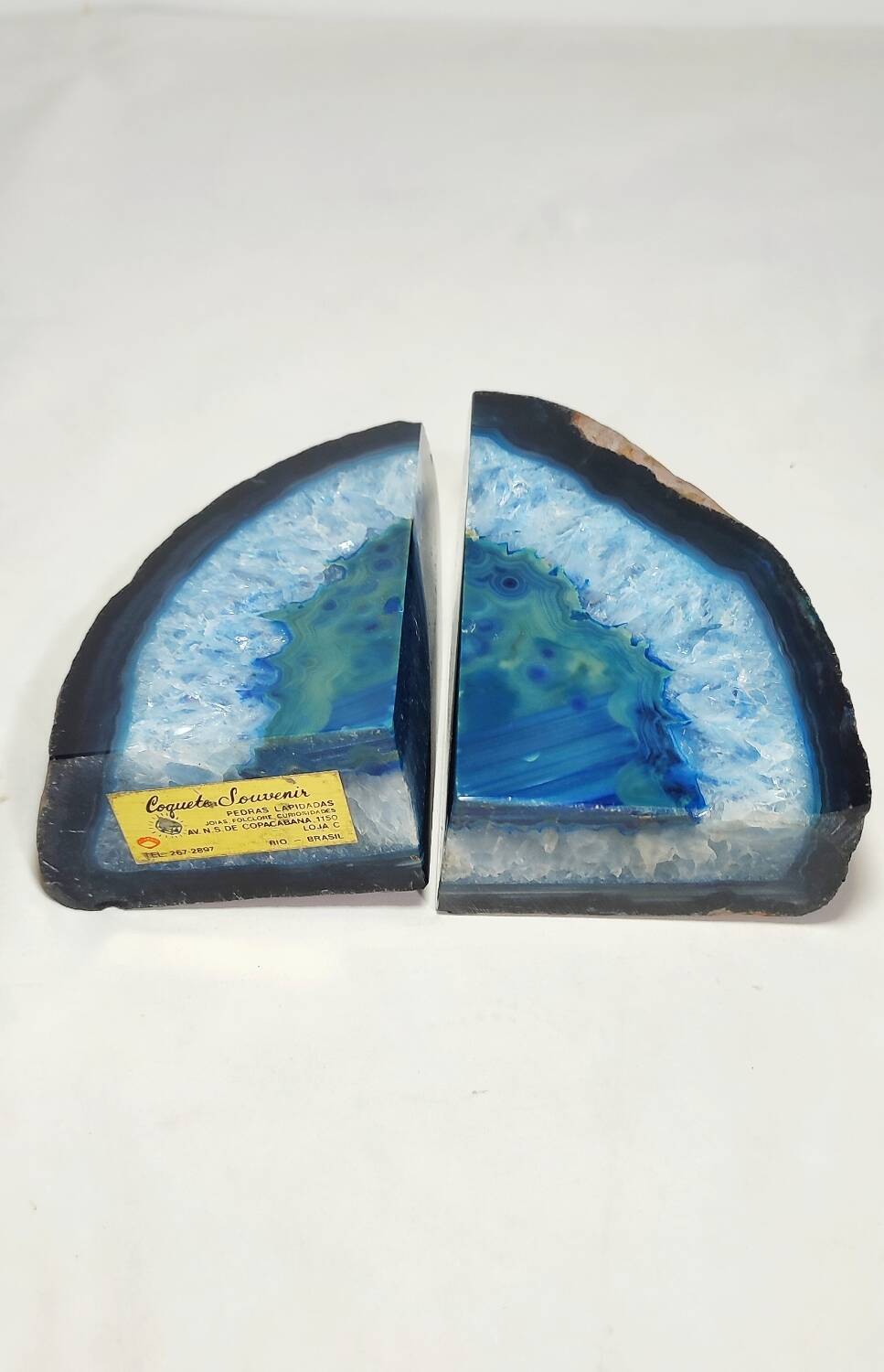 Agates Brésil, années 1990.