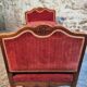 Antique French Louis XV style daybed – single bed – adjustable leg – beech frame – circa 1880–1920