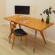 Oak desk, Italian design, 1970s, manufactured in Italy