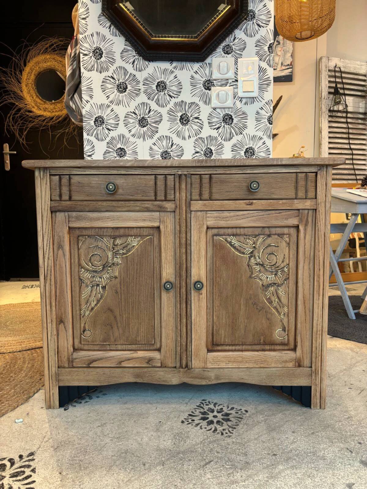 Buffet Bella bois Art Déco