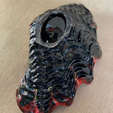 Empty pocket shell oyster ceramic Vallauris unsigned