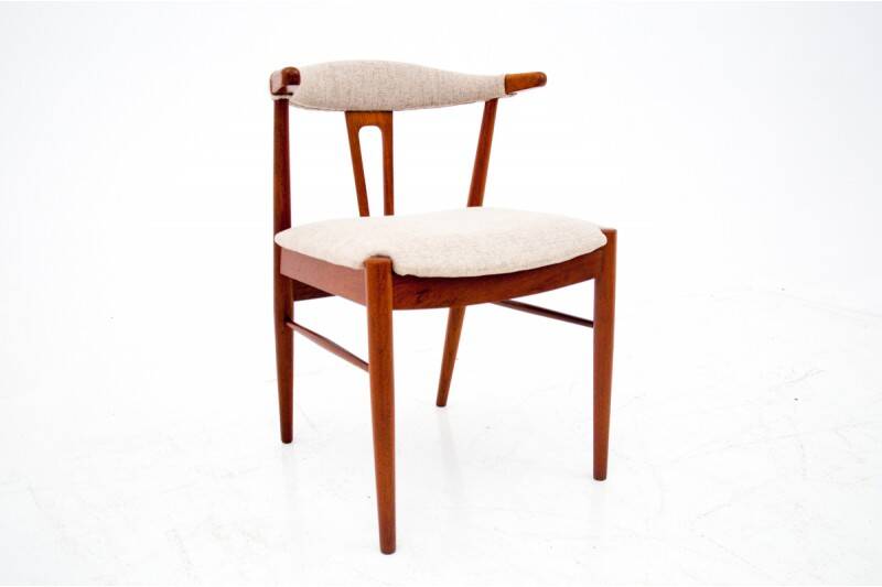 Two teak chairs, Danish design, 1960s