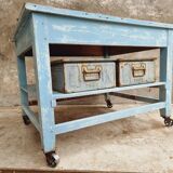 Old work table side table display table kitchen island