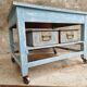 Old work table side table display table kitchen island
