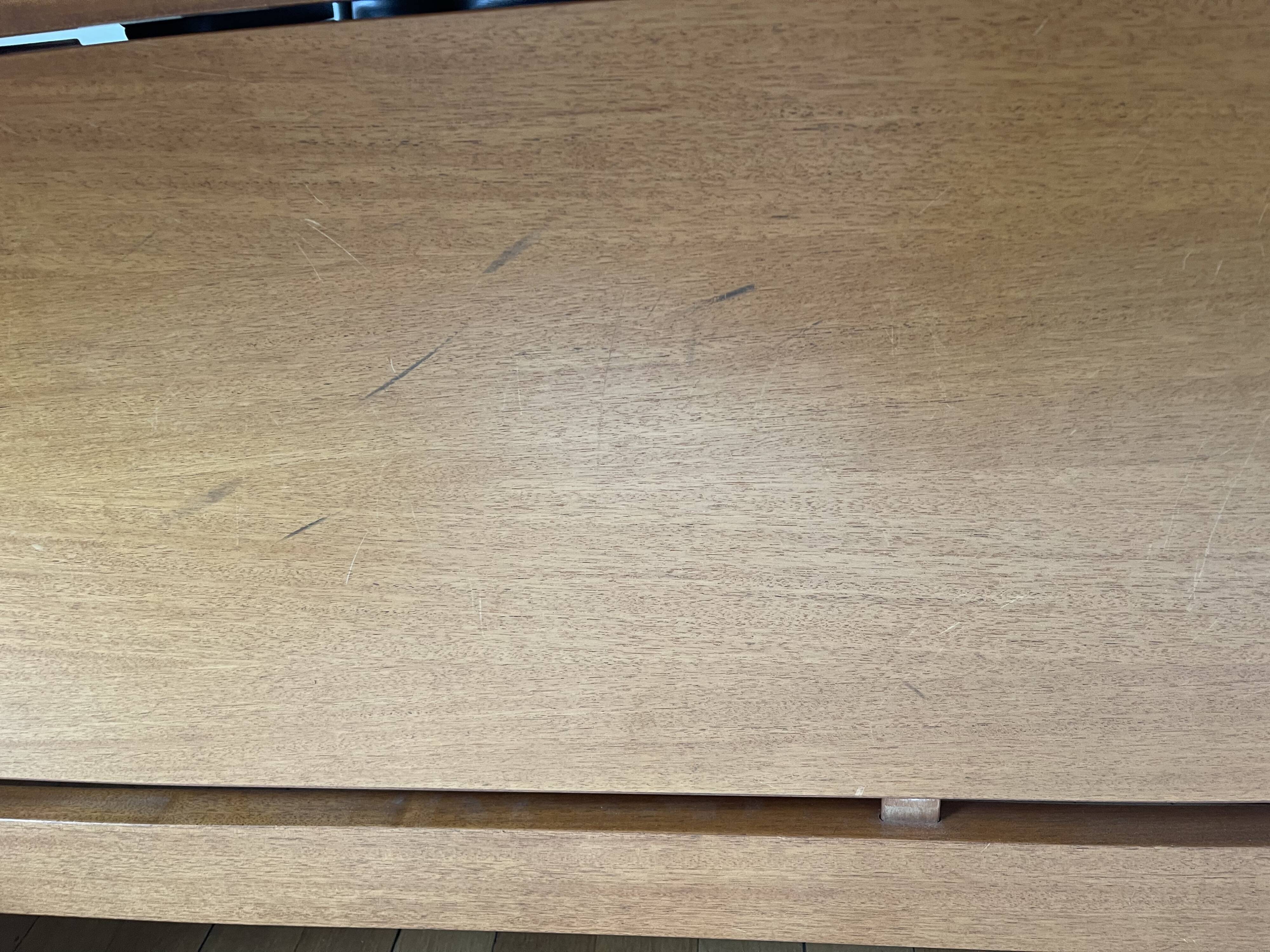 Danish midcentury writing desk by Henning Jensen & Torben Valeur
