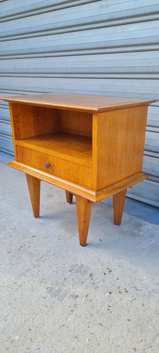 Vintage bedside compass foot