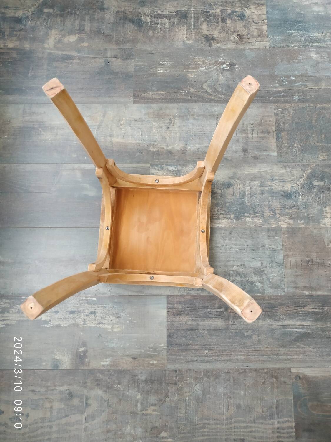 Wooden stool