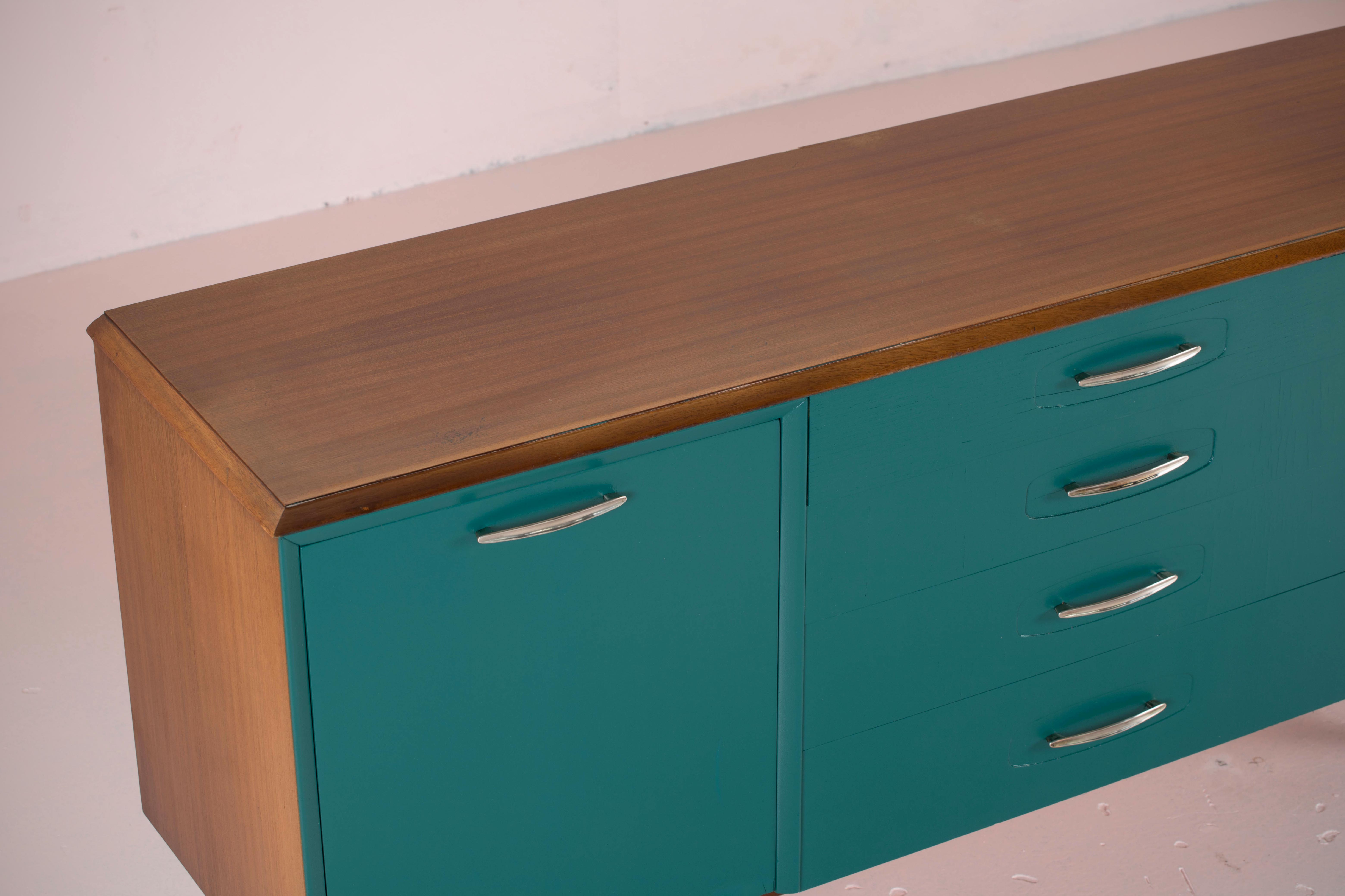 Vintage scandinavian enfilade from the 1960s