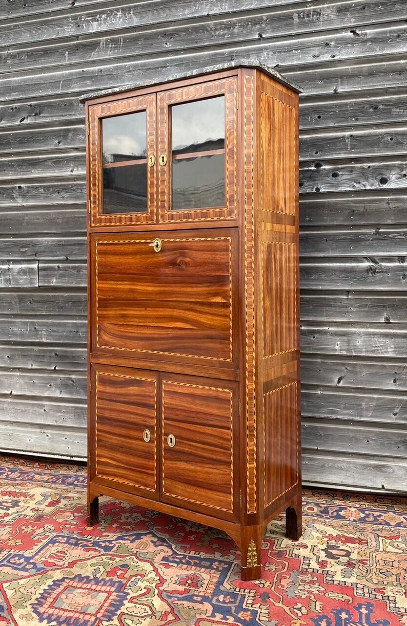 Secretary Said to Guillotine Stamped Claude Mathieu Magnien Period Louis XVI