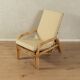 Chaise longue en bambou des années 1960