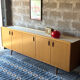 Enfilade scandinave vintage en teck, 1970