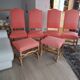 4 chairs and 2 poufs in Louis XIII style