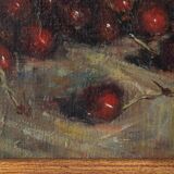 Atmospheric Still Life Oil Study - Signed & Inscribed on Reverse.
