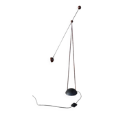 Vintage metal floor lamp "Yuki" Italian designer Paolo Francesco Piva