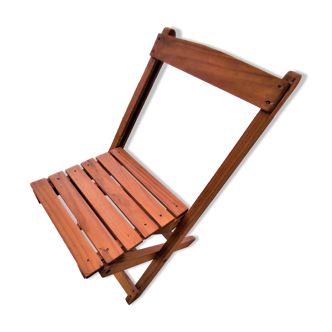 Folding wooden chair small model