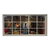 Large English industrial mirror, 1990s work, pub background