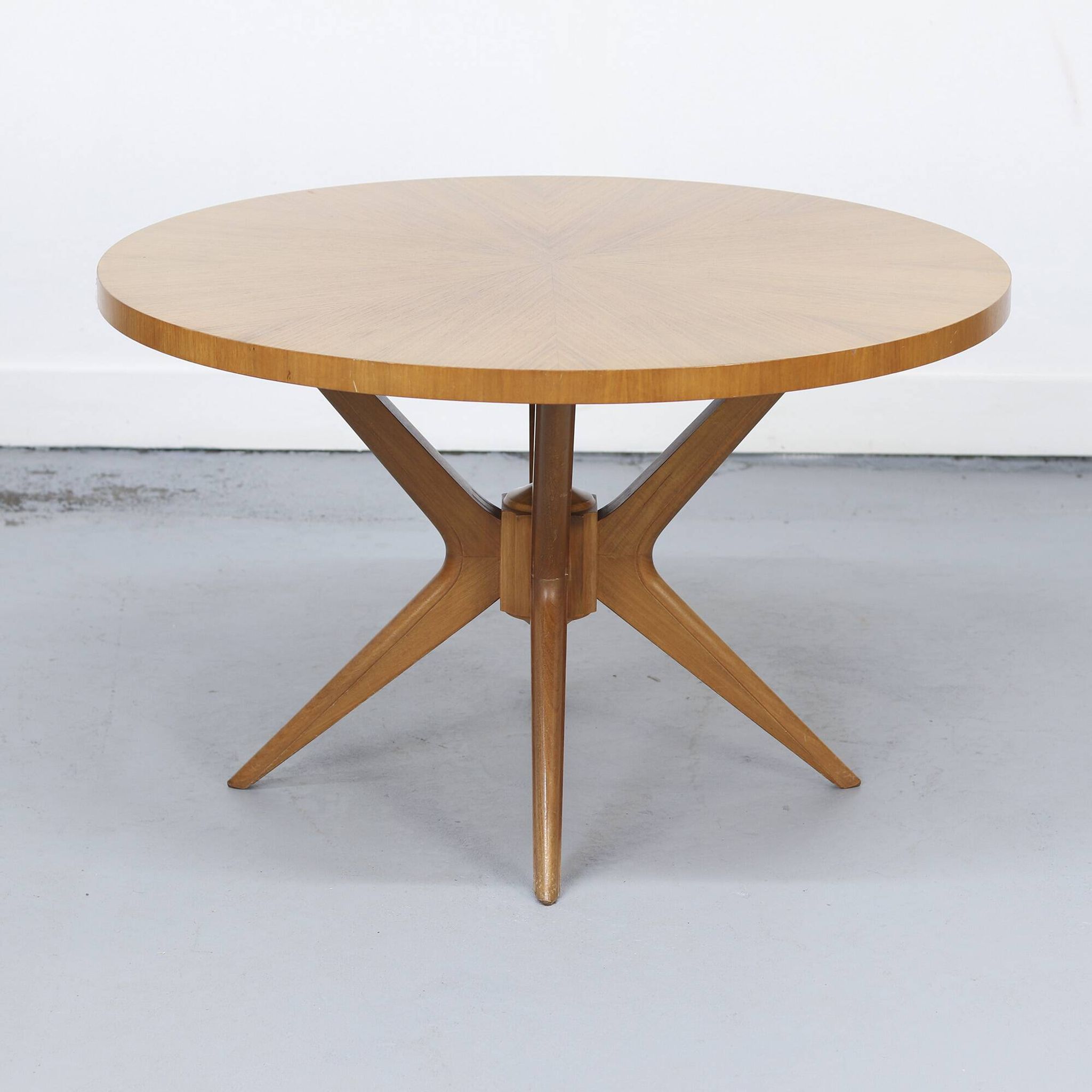 Table console en étoile au design vintage des années 50