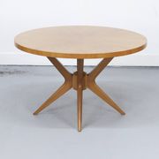 Table console en étoile au design vintage des années 50