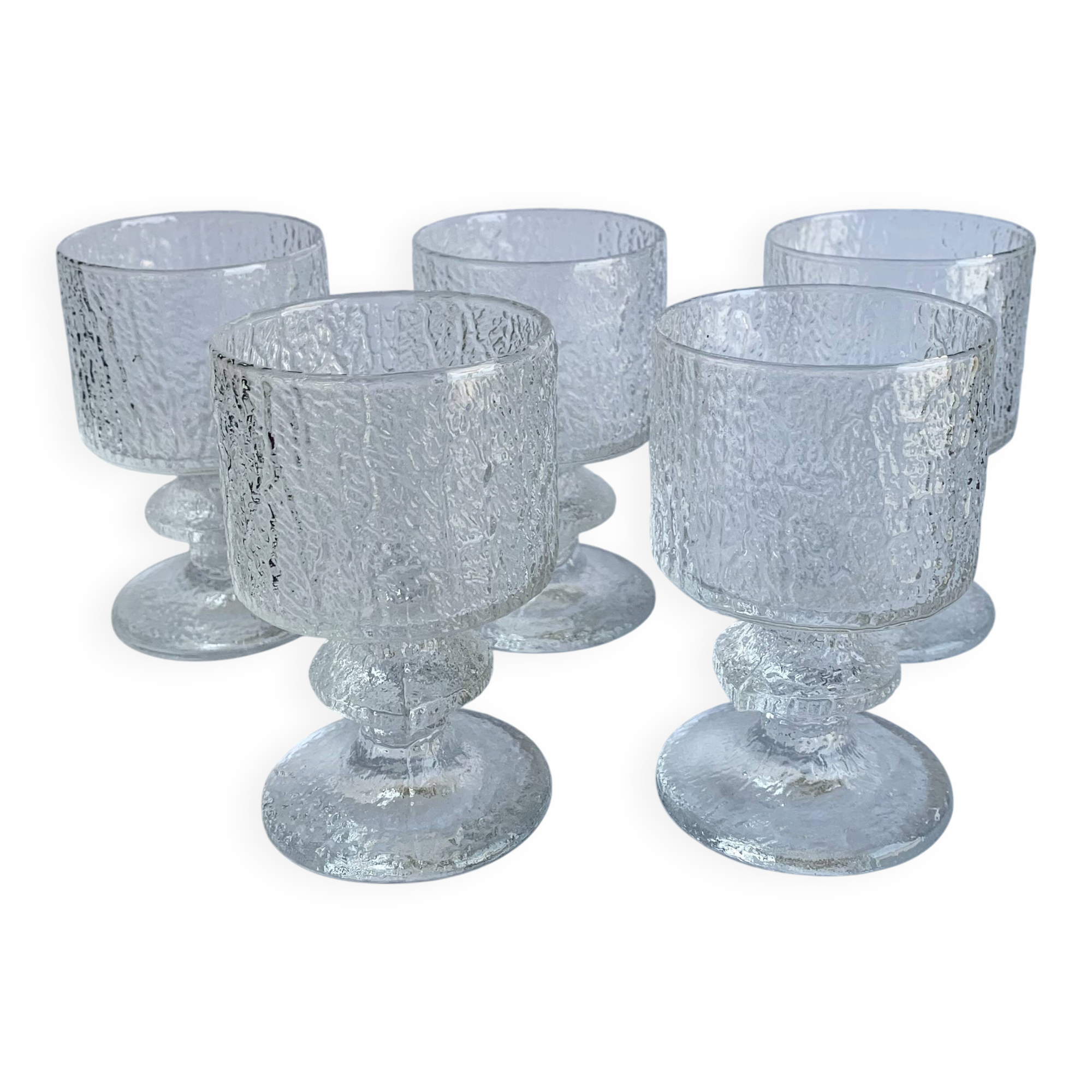 5 verres Iittala Timo Sarpaneva