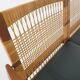 Hans Olsen for Brdr Juul Kristensen, rattan backed sofa, Denmark 1950s