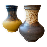 Two Uebelacker Ü-ceramics vases