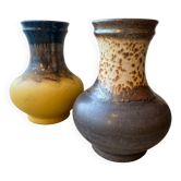 Two Uebelacker Ü-ceramics vases