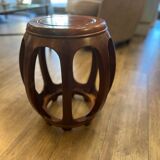 Mahogany stool, Asia, 20th century