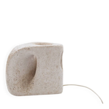 Sculpted stone lamp attributed to albert tormos