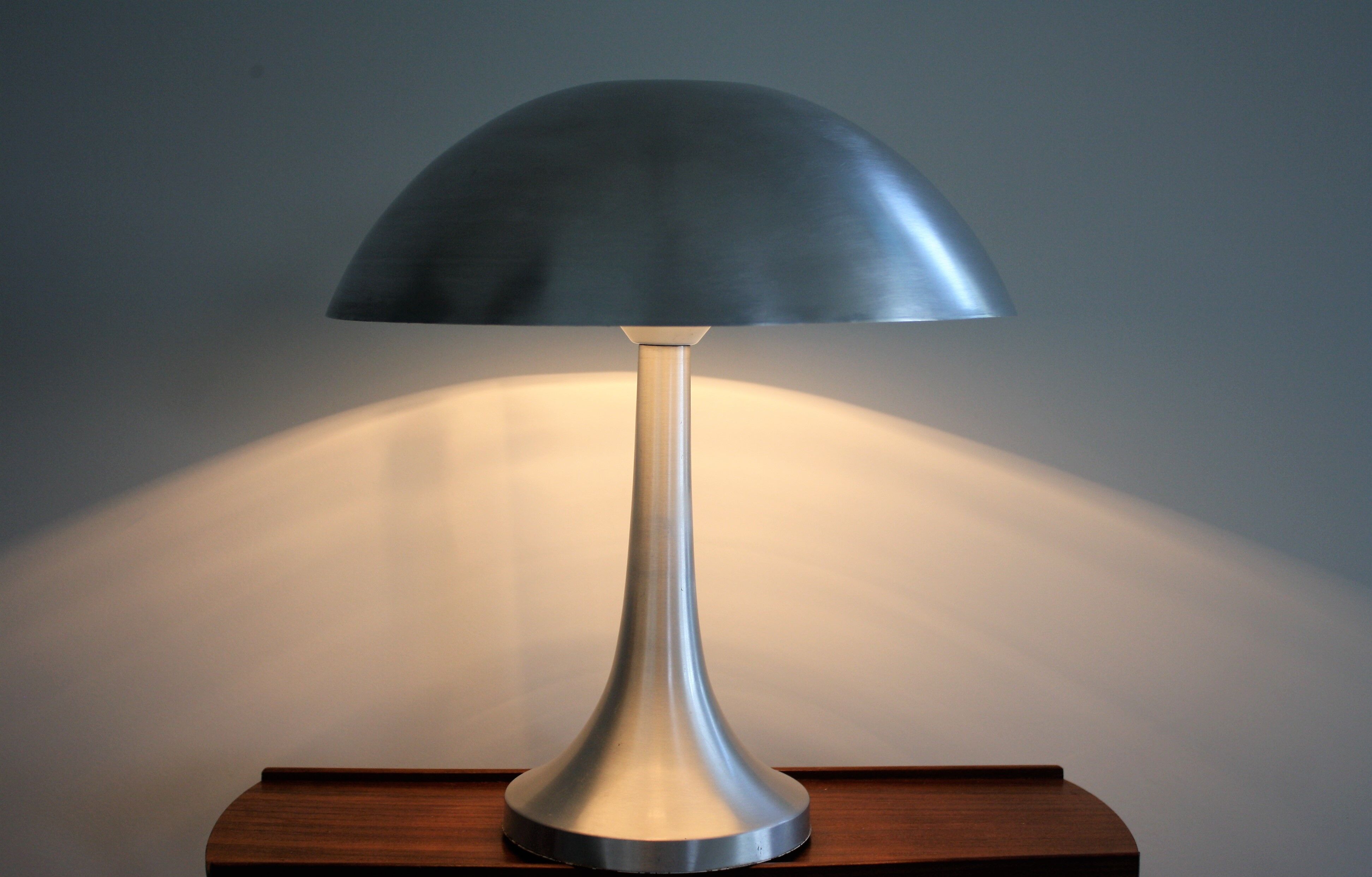 Vintage chrome desk lamp by Louis Kalff for Philips