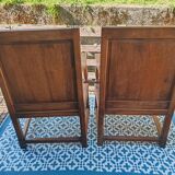 Lot of Antique Wooden Armchairs