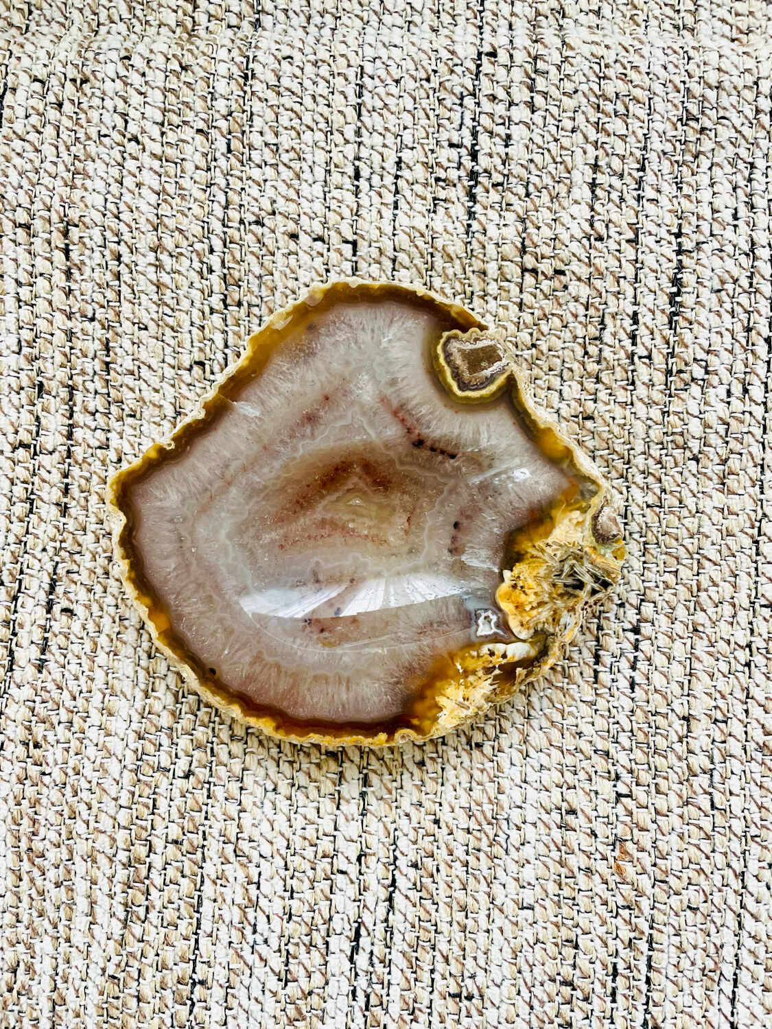 Vintage alabaster ashtray