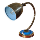 art deco bronze brass lamp 25w elec ok original h 28x25