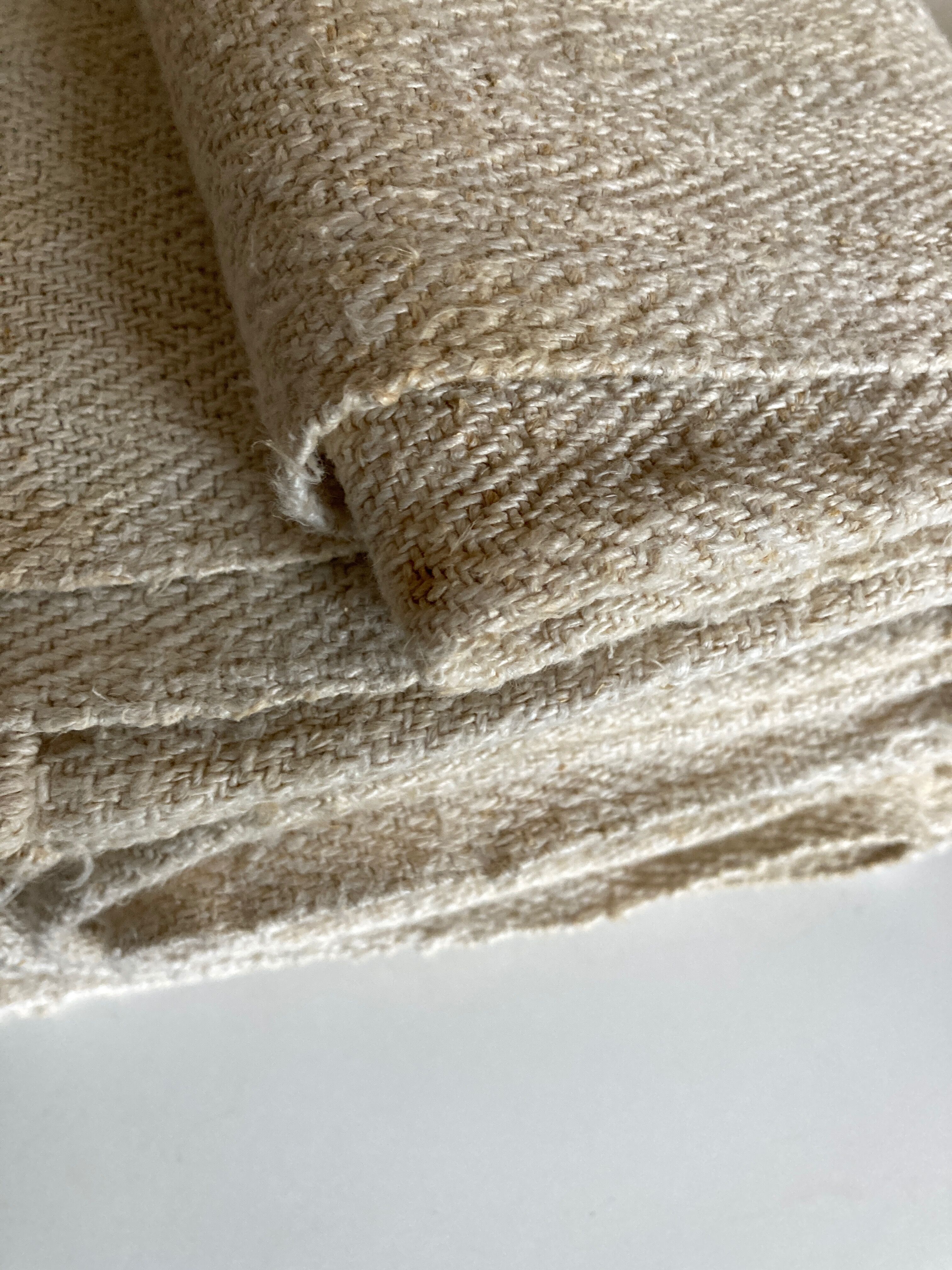 Tablecloth 5 meters in hemp canvas 19th