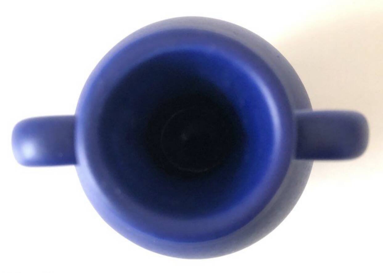 Blue Amphora Vase