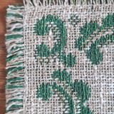 Vintage linen placemat