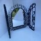 Wrought iron mirror