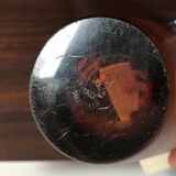Paolo venini italian midcentury glass vase “incisi” serie, 1956