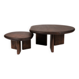 Table basse espresso ⌀80
