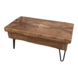 Coffee table, old games table, foldable