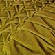 Moss green velvet cushion