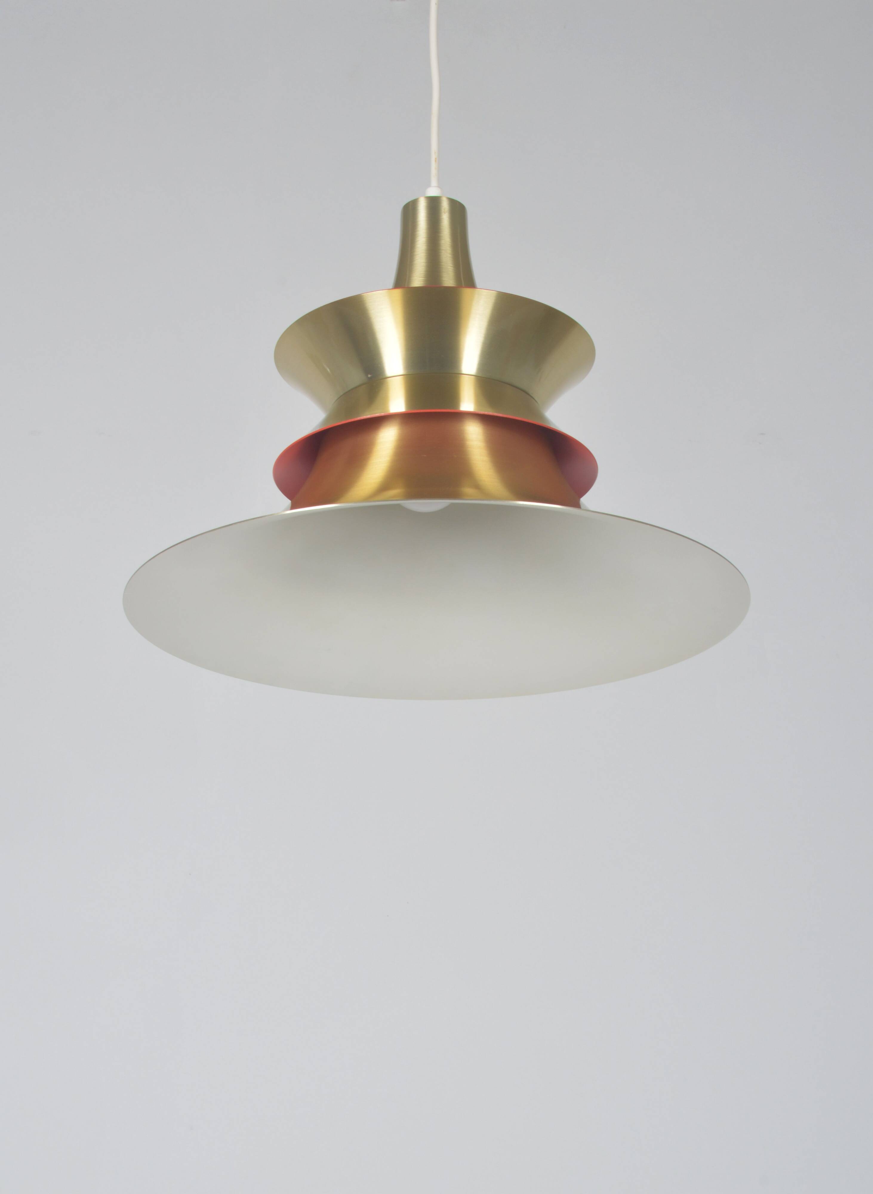 Danish hanging lamp made by Lyskær Belysning, 1960s