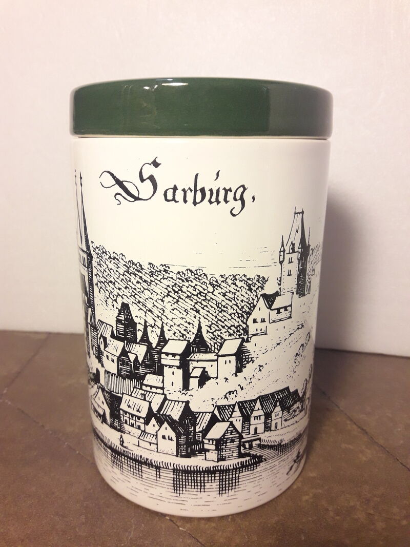 Pot à épices céramique Villeroy et Boch Mettlach Sarburg, Allemagne
